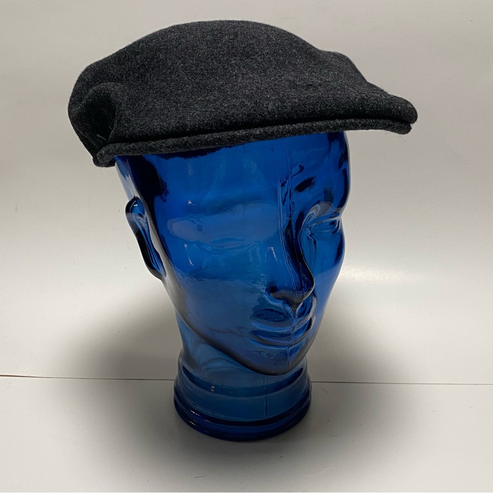 Kangol Hat Men’s Size Large Dark Gray Wool Newsboy Style hat